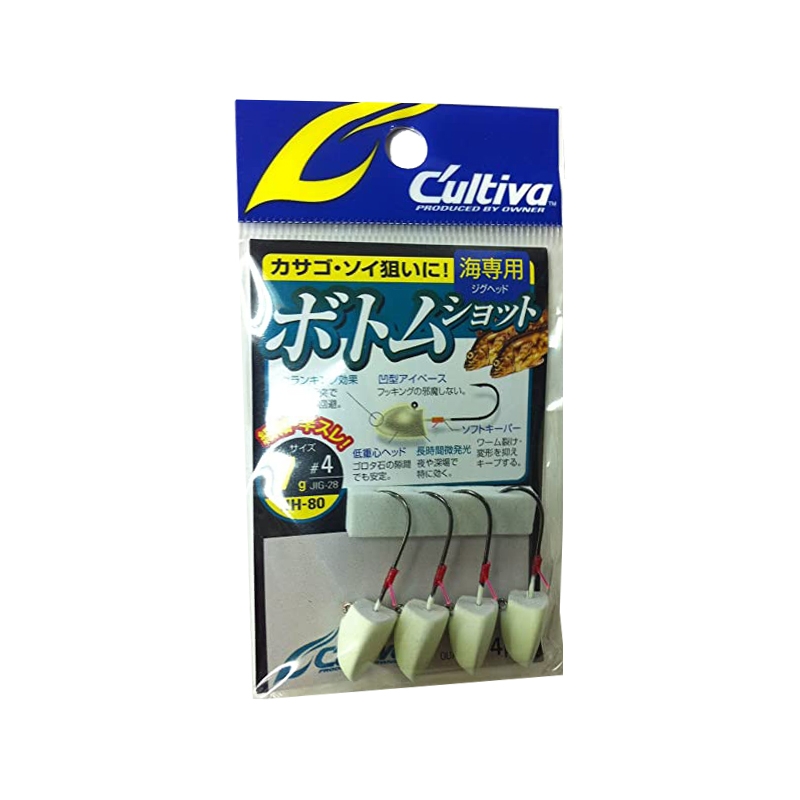 CABEZA PLOMADA - JIG HEAD BOTTOM SHOT JH-80/5 5GR OWNER