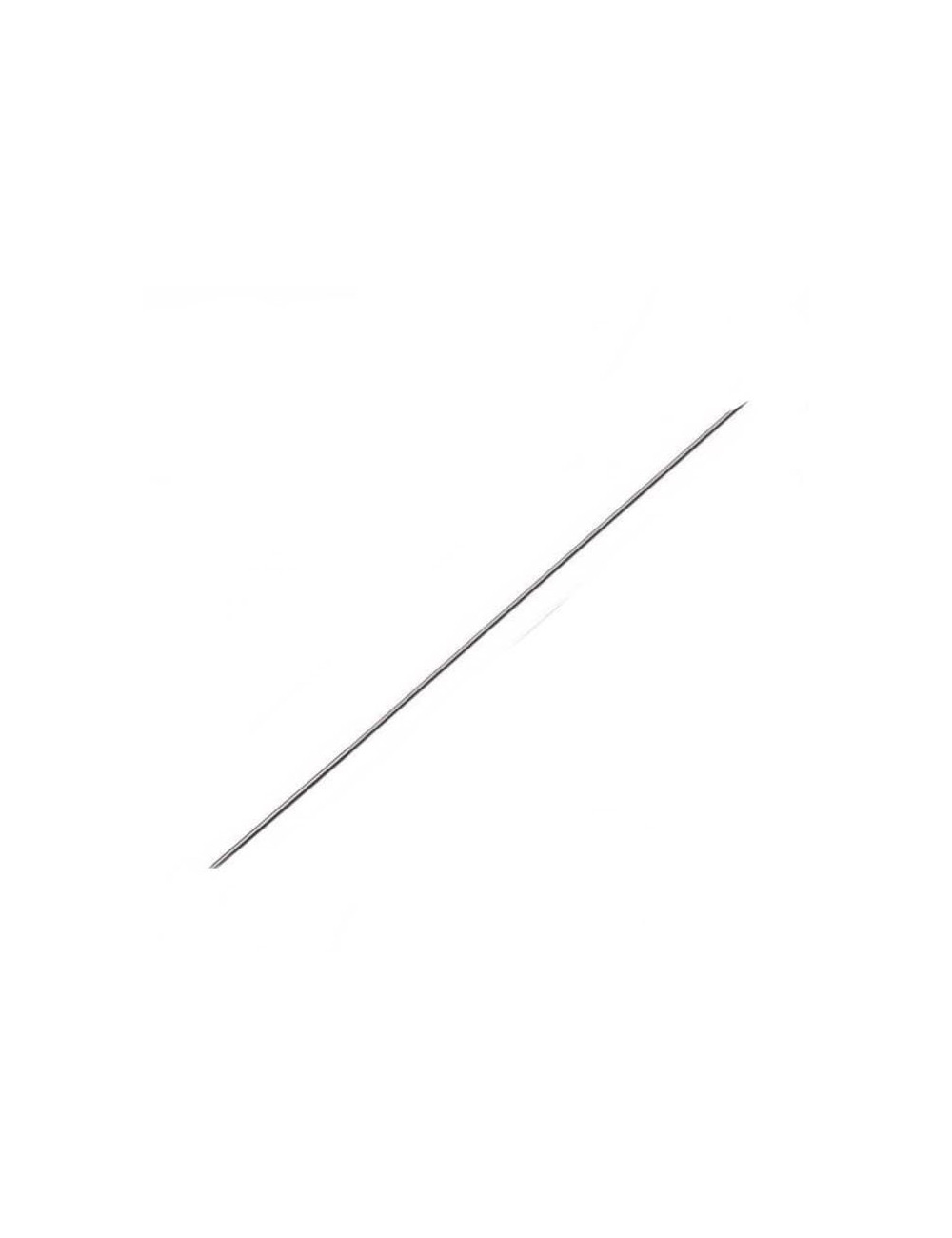 AGUJA BISELADA PARA GUSANO/GAMBA 25CM 0.9MM