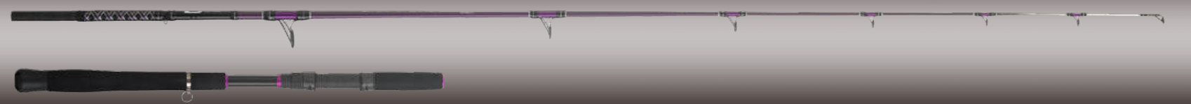 CAÑA CINNETIC SKY LINE PURPLE CRAZY KAYAK 5-25LE - 2