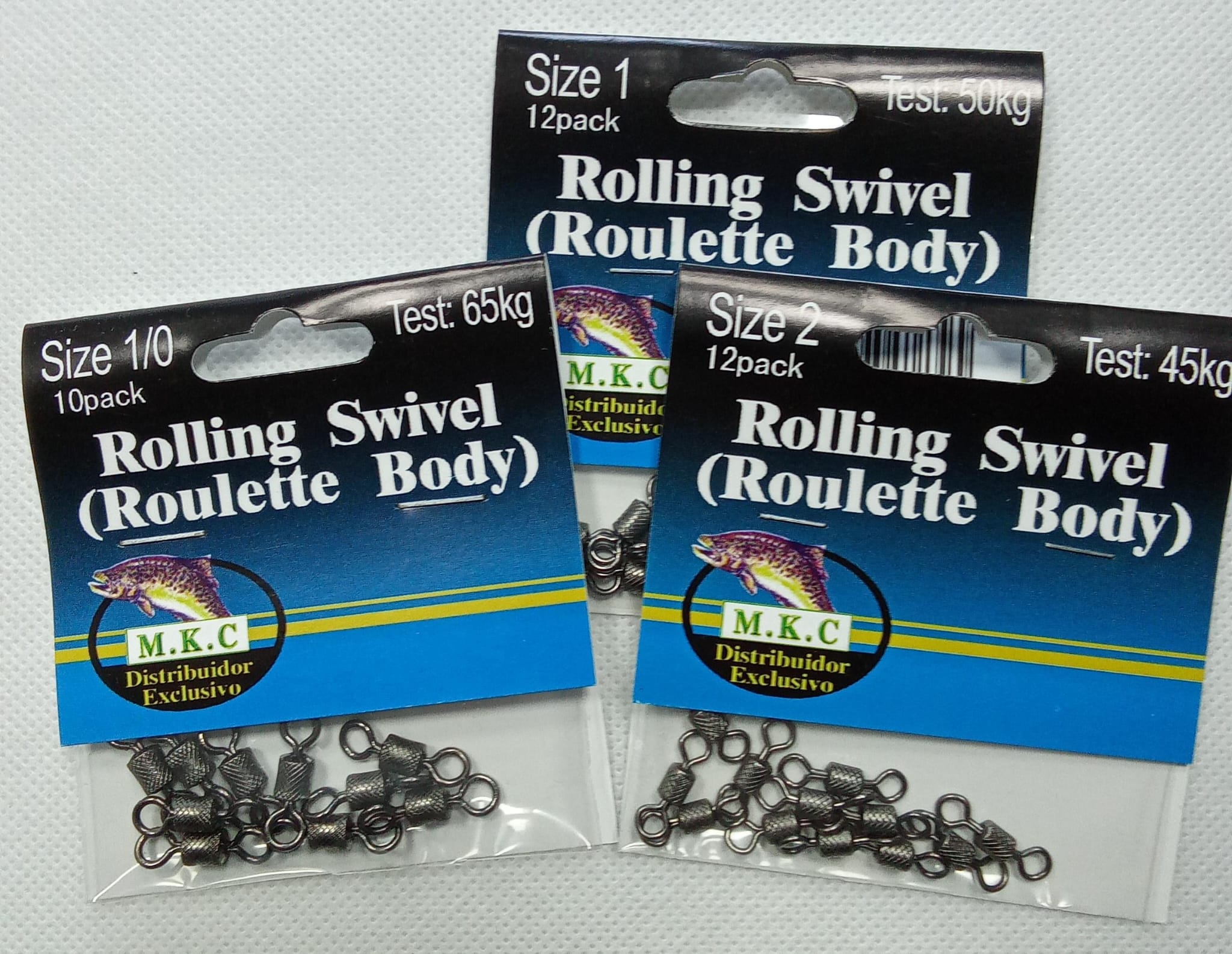 GIRATORIO - ROLLING SWIVEL (ROULETTE BODY) #01 12PCS/PQ