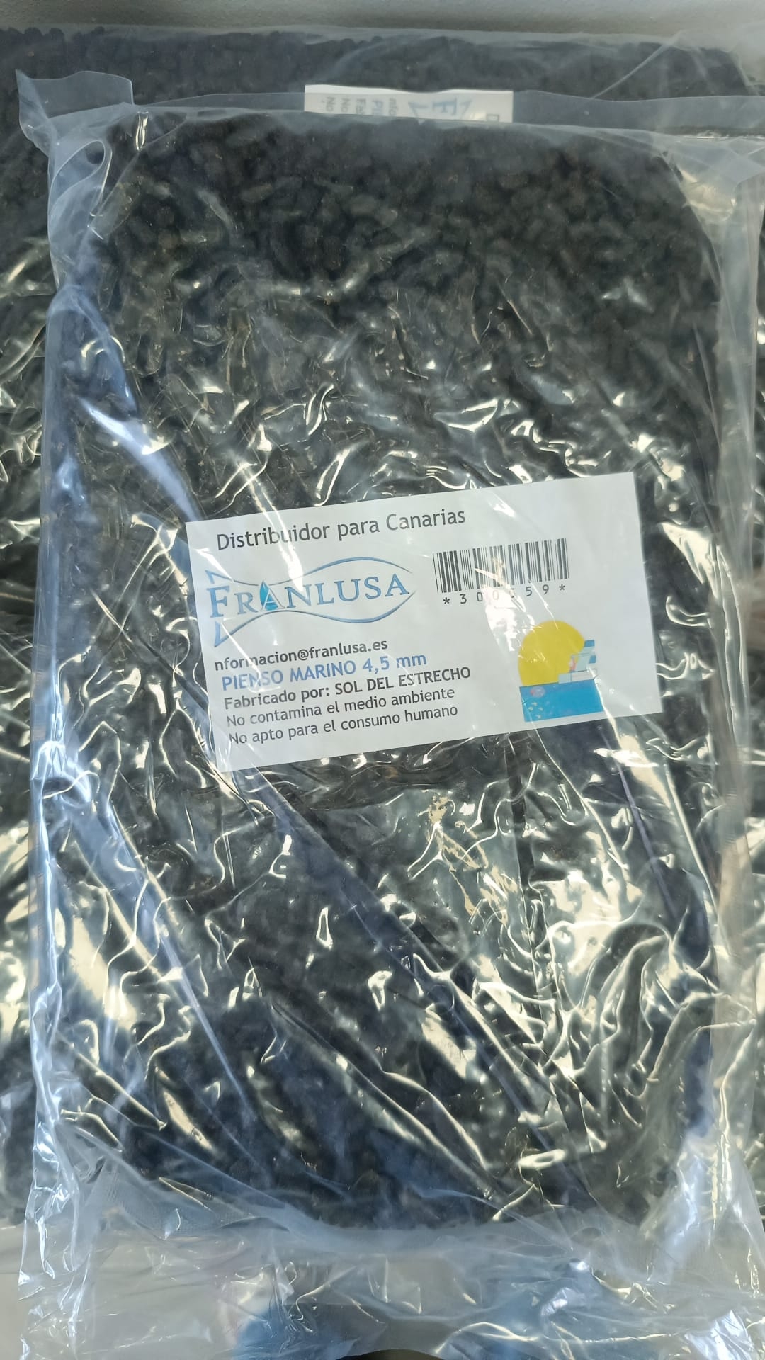 PIENSO MARINO DE 4,5MM - 1KG