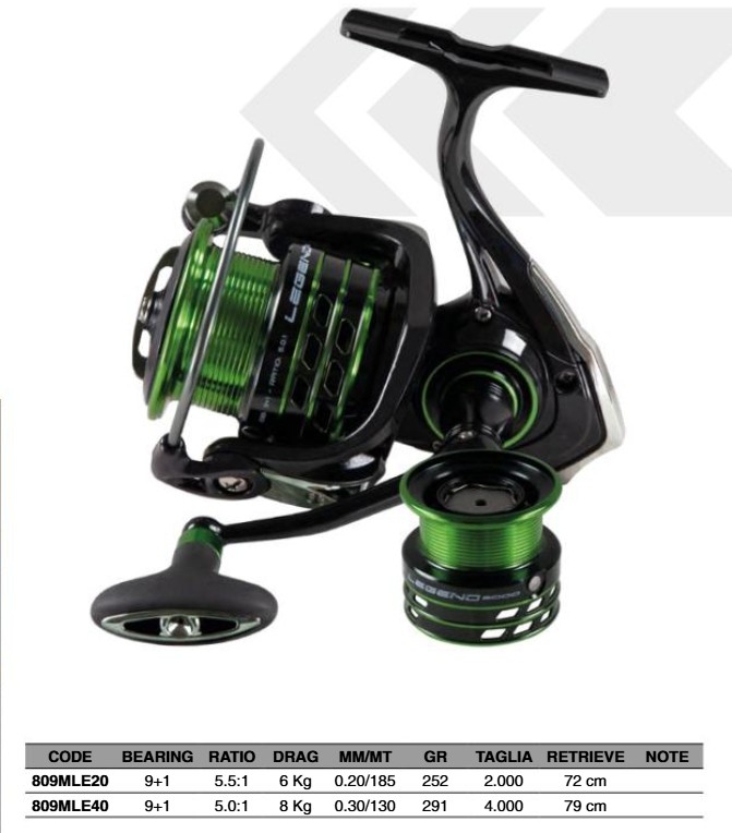 CARRETE MAVER LEGEND 4000