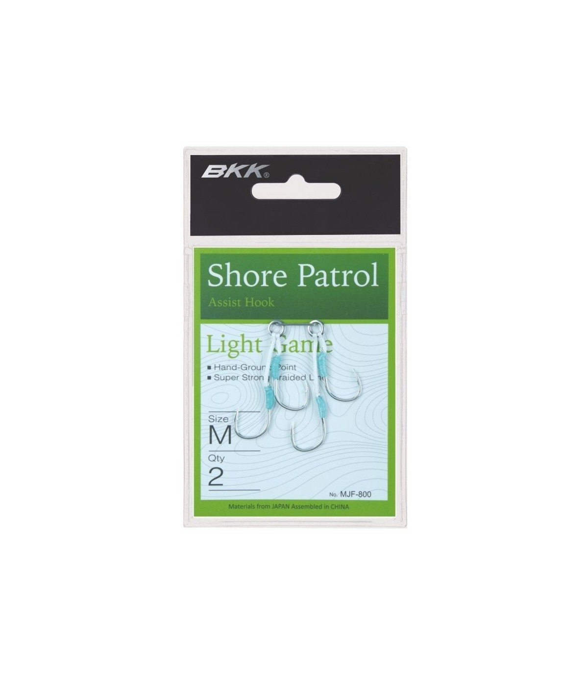 Anzuelo BKK Assist Hook Shore Patrol MJF-800