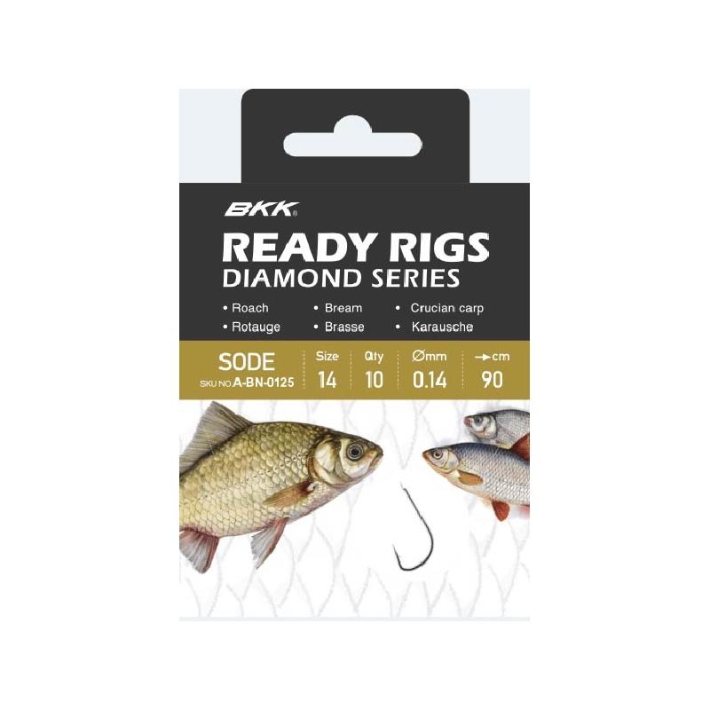 ANZUELO BKK READY RIGS DIAMONd SERIES - Nº8