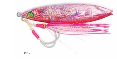 JIG RATLLE GLOW  - AZ TRADING - 20 GR WITH DOUBLE ASSIST HOOK COLOR: PINK