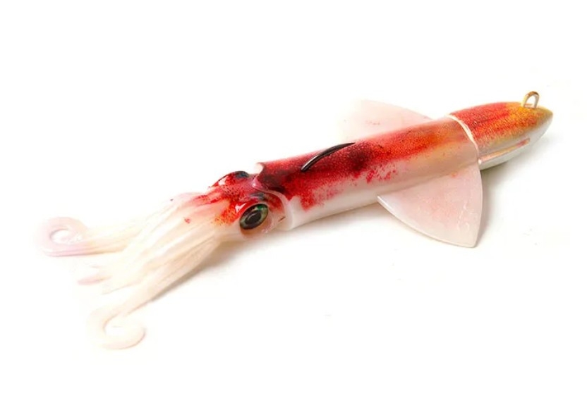 SEÑUELO - Vinilo Xipi EVO JLC® 100 mm -25GR - COLOR: REAL WHITE UV/GLOW