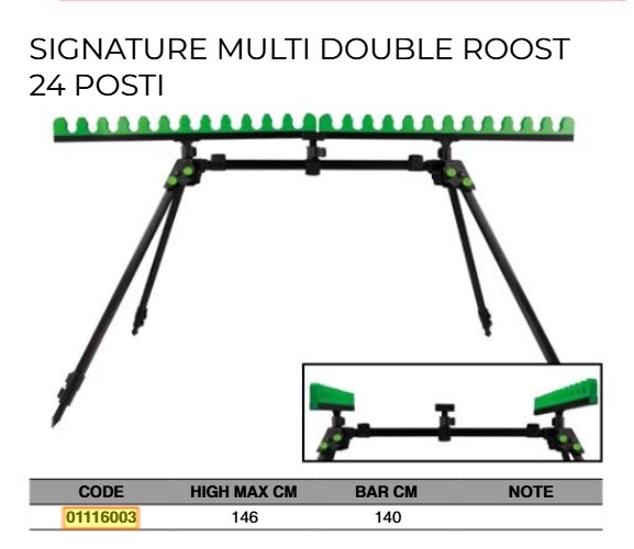 TRIPODE MAVER - MODELO SIGNATURE MULTI DOUBLE ROOST