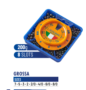CAJA PLOMO - COLMIC 200G 8 SLOTS